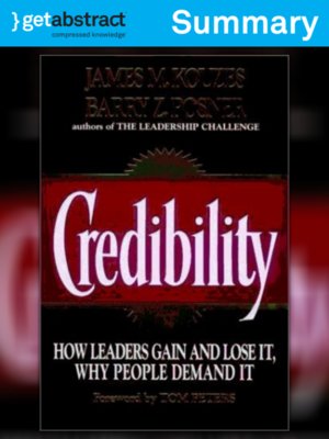cover image of Credibility (Summary)